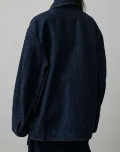 Soeur Vestes, Manteaux-Domingo Denim Organic Cotton Jacket Denim brut