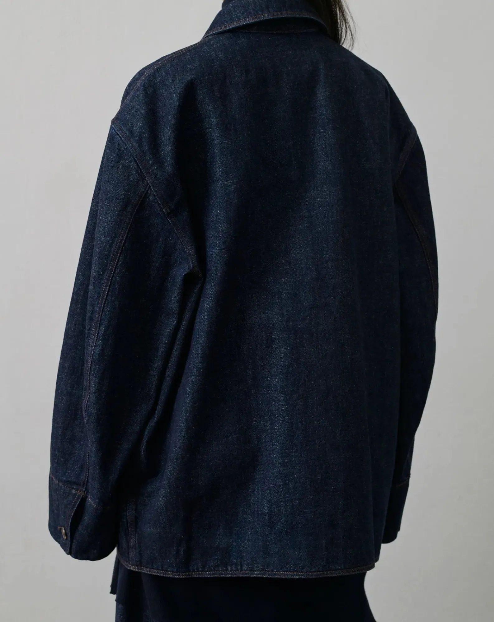 Soeur Vestes, Manteaux-Domingo Denim Organic Cotton Jacket Denim brut