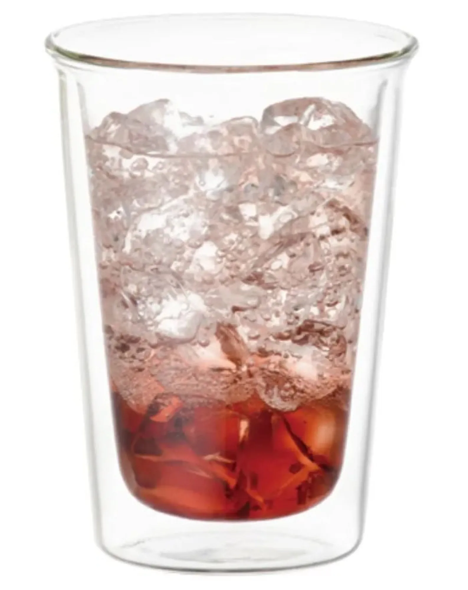 Kinto Verres, Carafes-Double Wall Glass - 290 ml Transparent