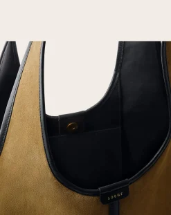 Soeur Sacs À Main-Douce Croûte de Cuir bag Bronze