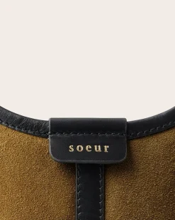 Soeur Sacs À Main-Douce Croûte de Cuir bag Bronze