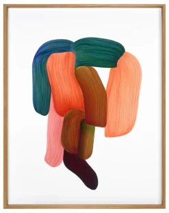 The Wrong Shop Décoration Murale, Papier-Peint-Drawing 14 Ronan Bouroullec Rouge