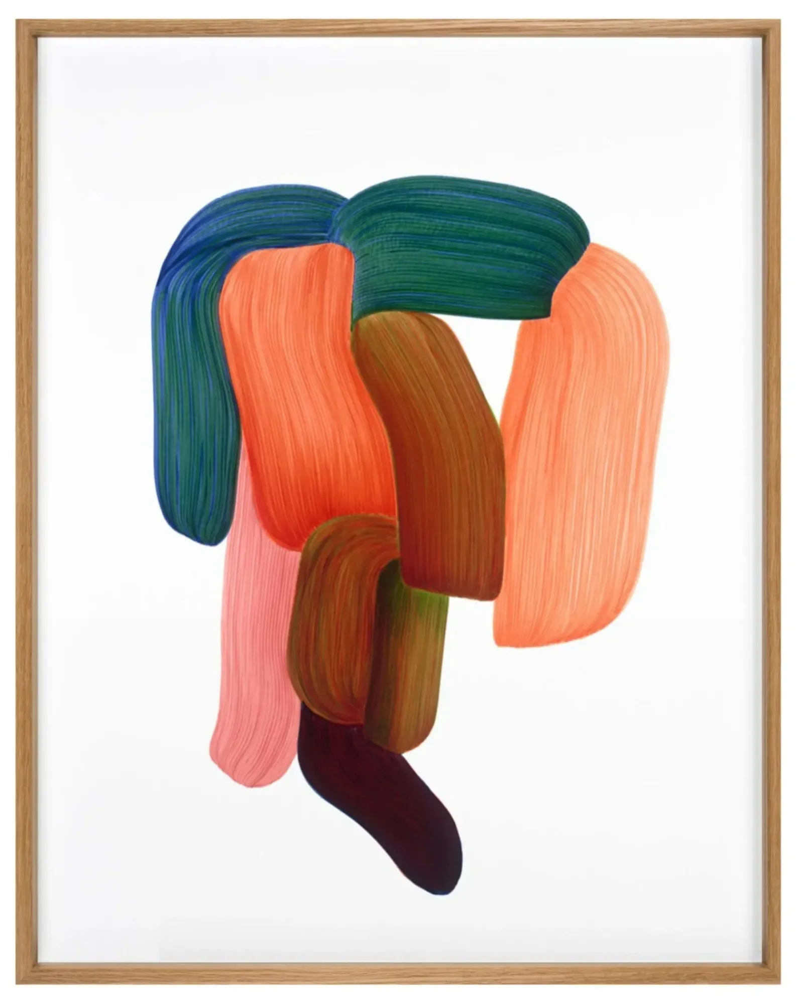 The Wrong Shop Décoration Murale, Papier-Peint-Drawing 14 Ronan Bouroullec Rouge