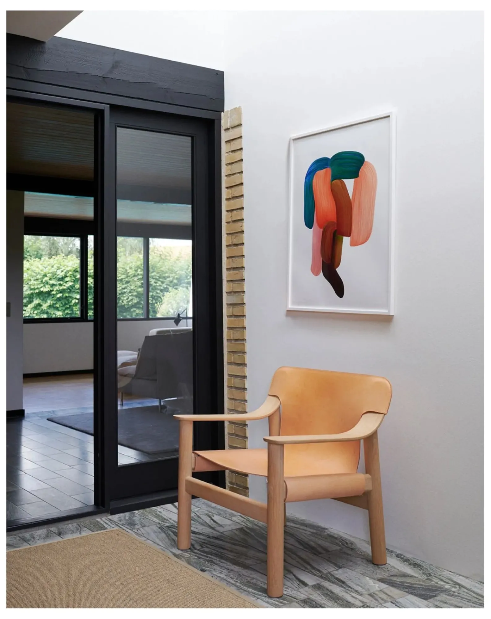 The Wrong Shop Décoration Murale, Papier-Peint-Drawing 14 Ronan Bouroullec Rouge