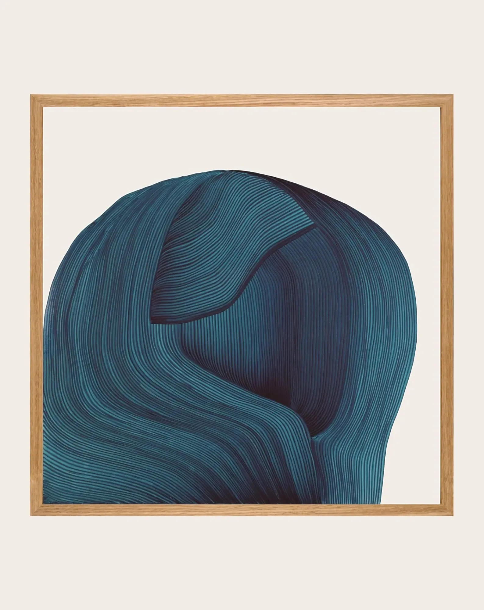 The Wrong Shop Décoration Murale, Papier-Peint-Drawing 4 Ronan Bouroullec Bleu