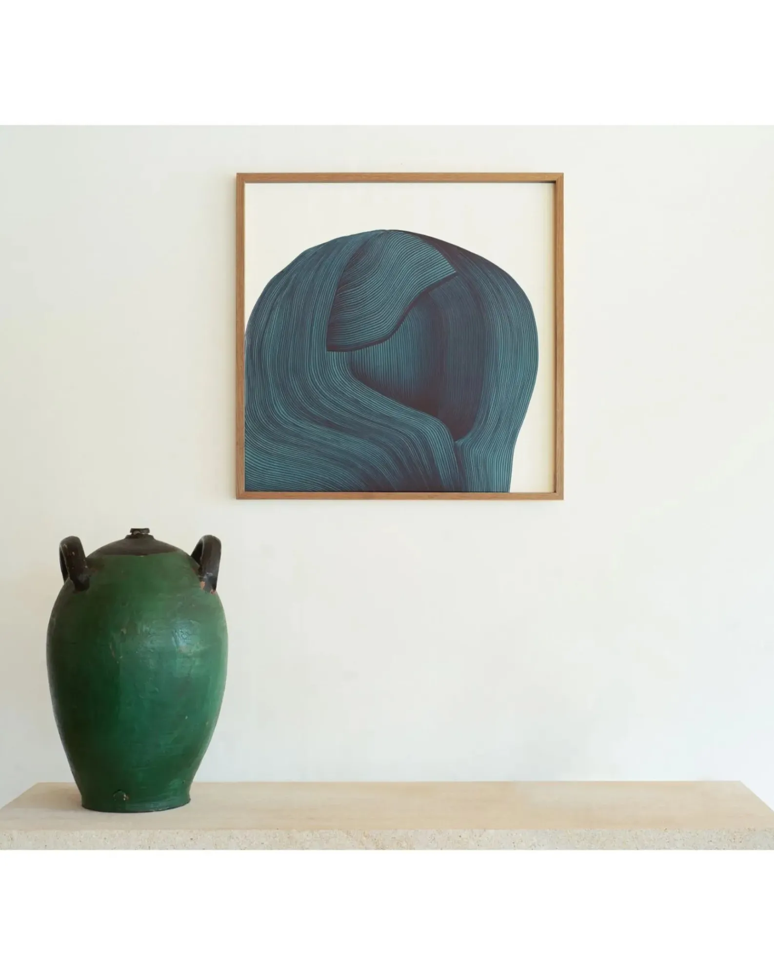 The Wrong Shop Décoration Murale, Papier-Peint-Drawing 4 Ronan Bouroullec Bleu