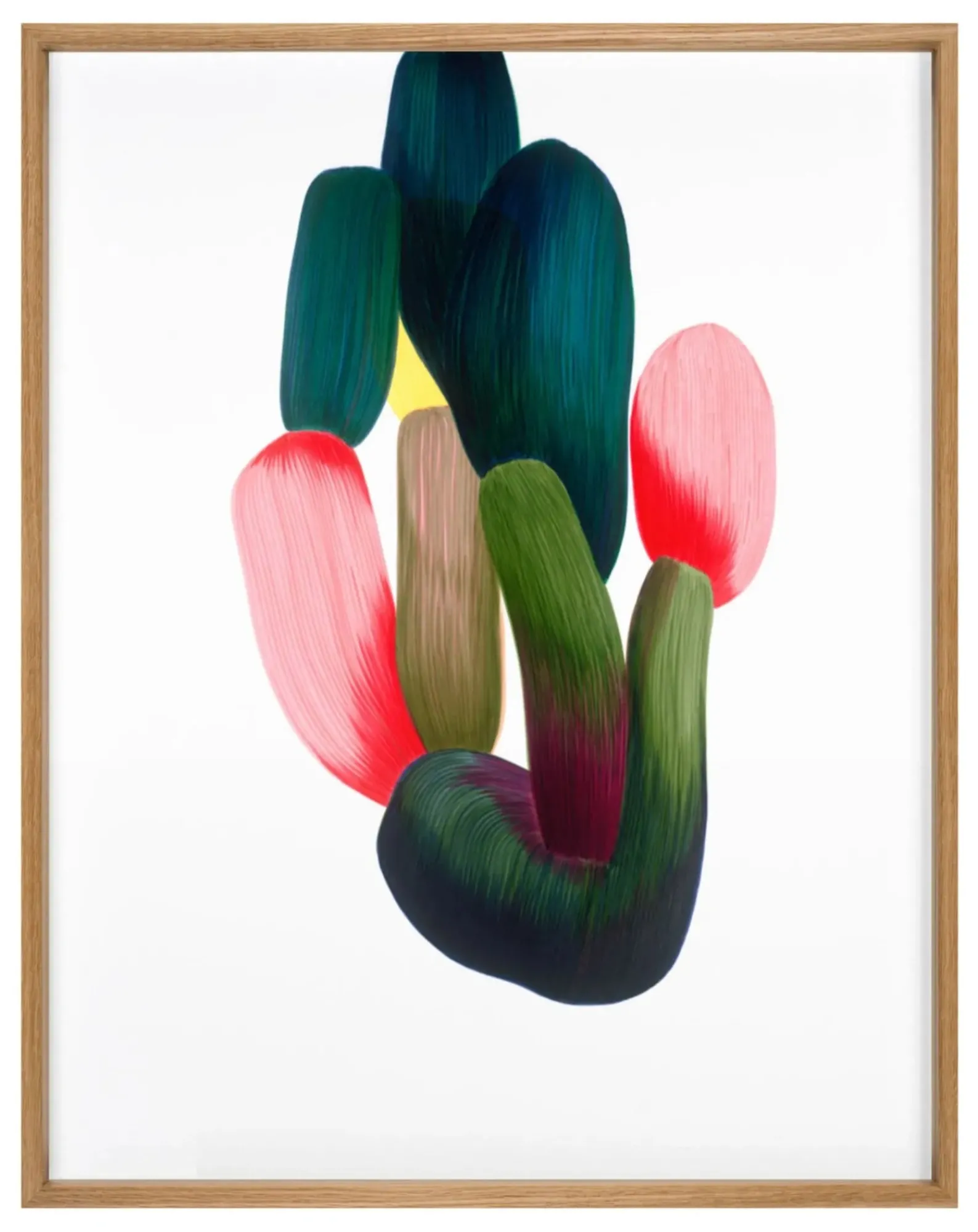 The Wrong Shop Décoration Murale, Papier-Peint-Drawing 15 Ronan Bouroullec Vert