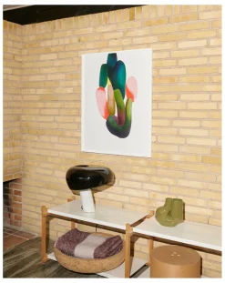 The Wrong Shop Décoration Murale, Papier-Peint-Drawing 15 Ronan Bouroullec Vert