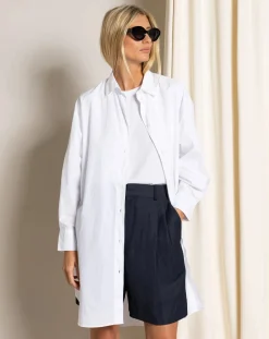 Smallable Woman Robes, Jupes-Dress Shirt Lydie Blanc