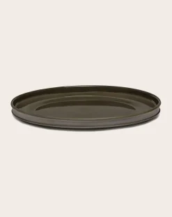 Serax Vaisselle-Dune plate, Kelly Wresler Slate