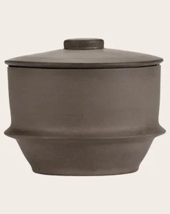 Serax Tasses, Théières-Dune sugar bowl, Kelly Wearstler Gris anthracite