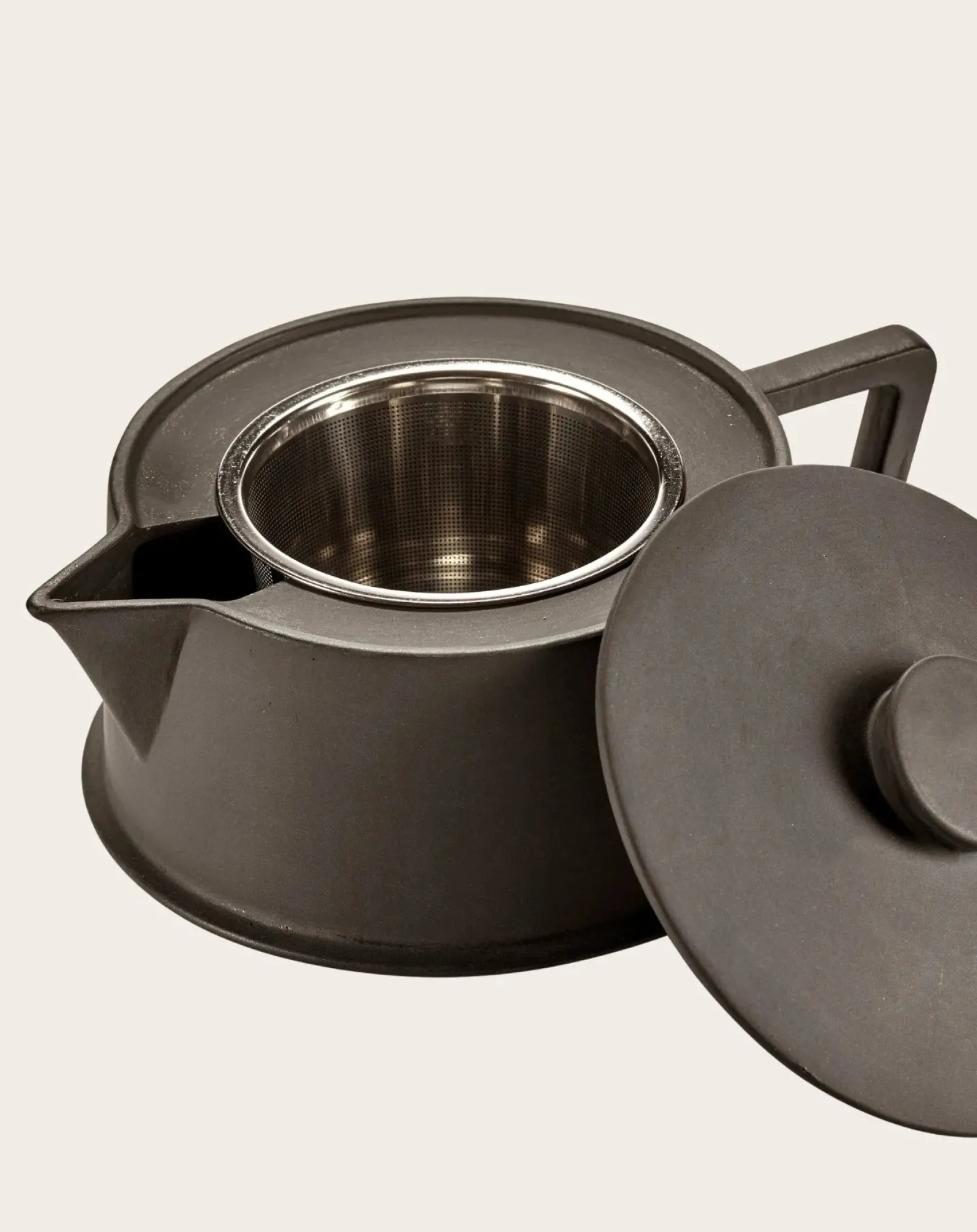 Serax Tasses, Théières-Dune teapot, Kelly Wearstler Gris anthracite