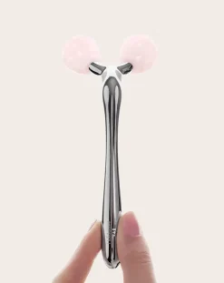 Holidermie Soins Du Corps-DuoRoller Face in Rose Quartz Non teinté
