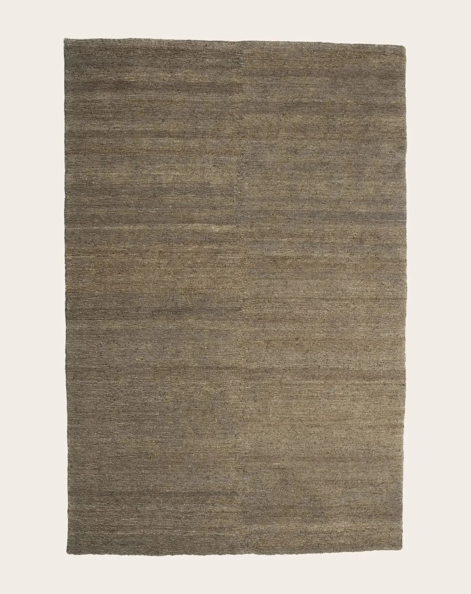 Nanimarquina Tapis-Earth Jute Rug, Ariadna Miquel Vert kaki