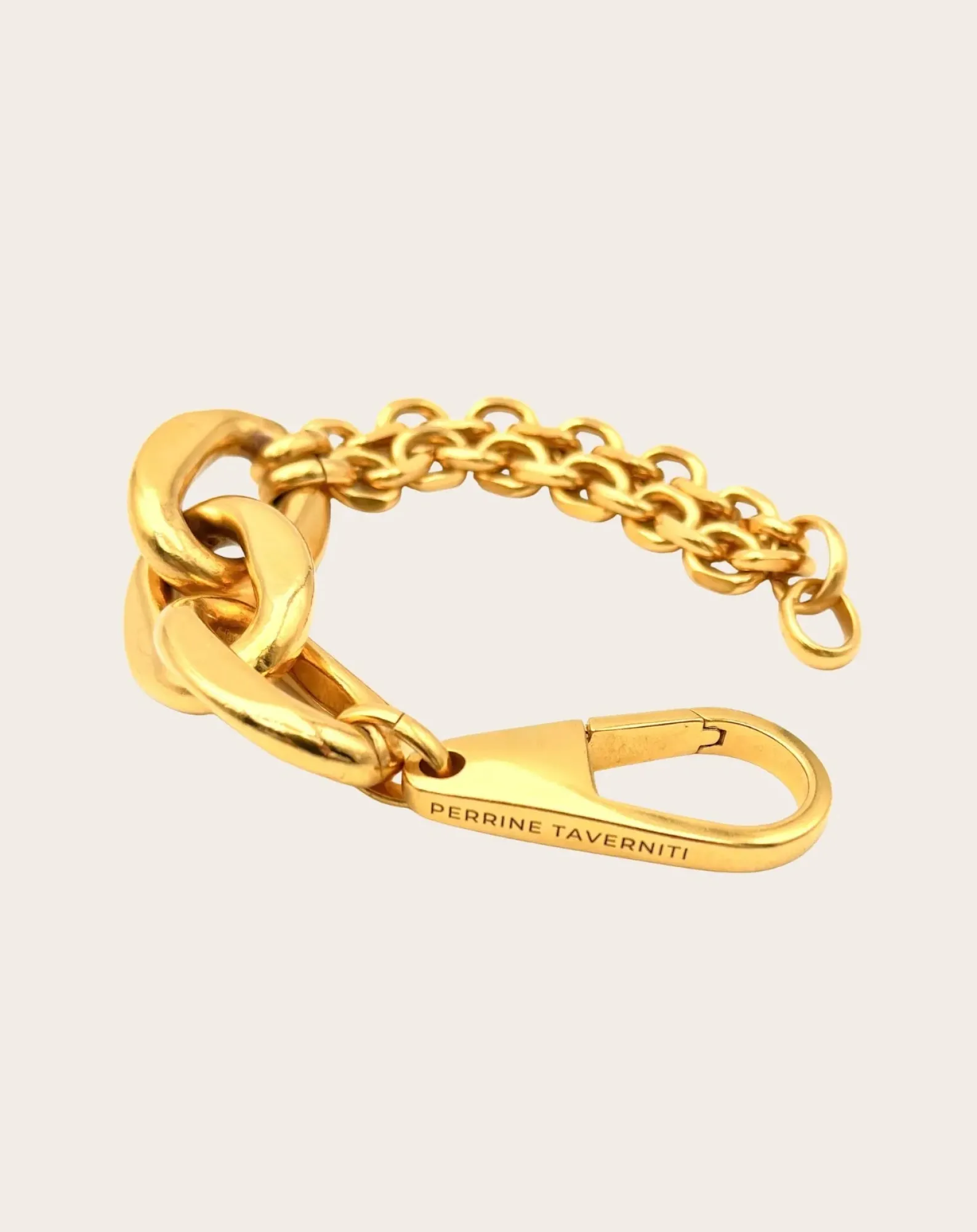 Perrine Taverniti Bracelets-Edgar Double Chain Bracelet Doré