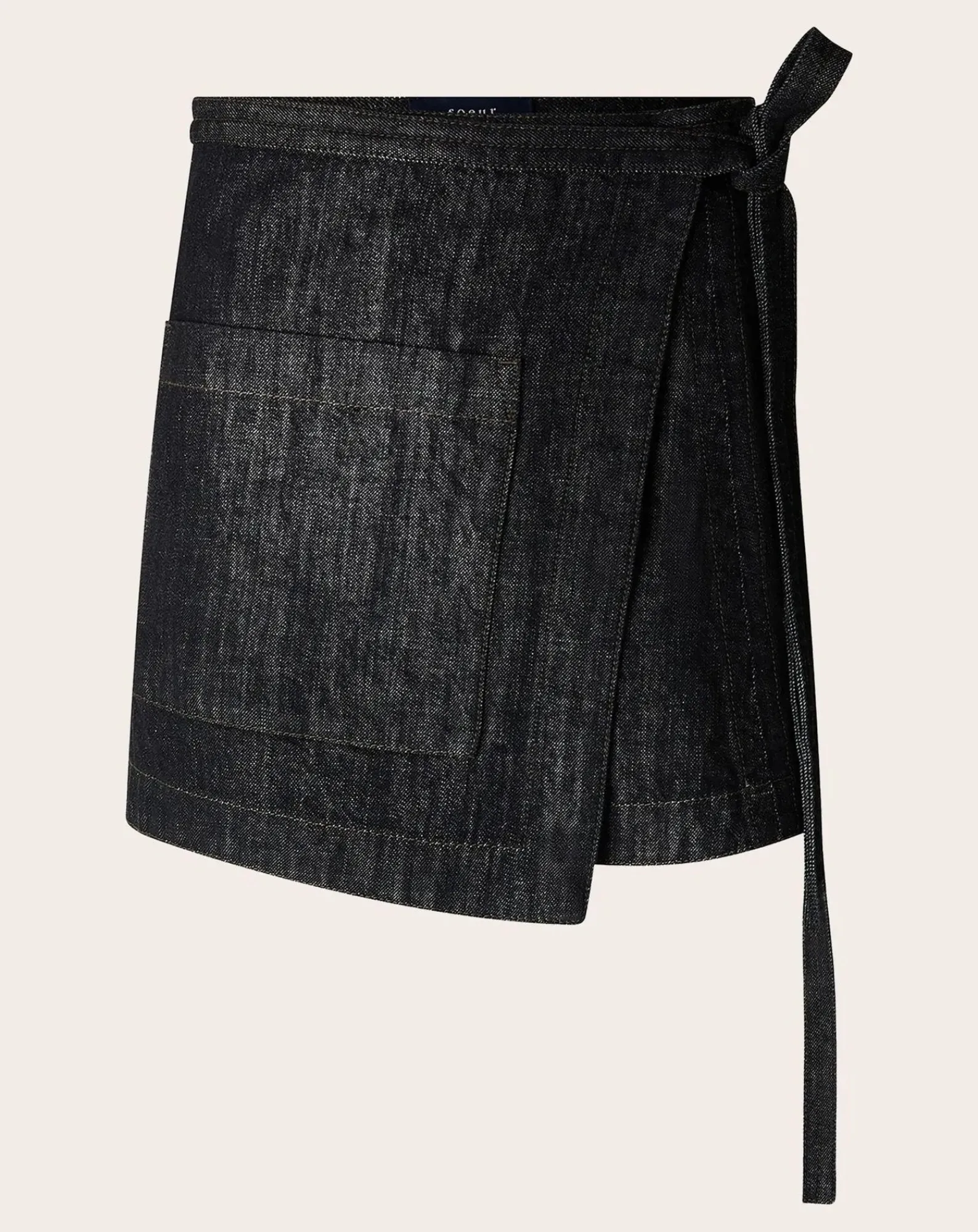 Soeur Robes, Jupes-Eloise skirt Denim brut
