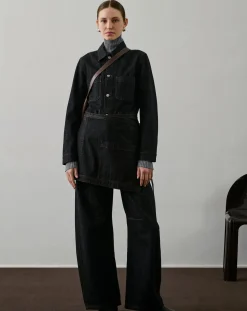 Soeur Robes, Jupes-Eloise skirt Denim brut