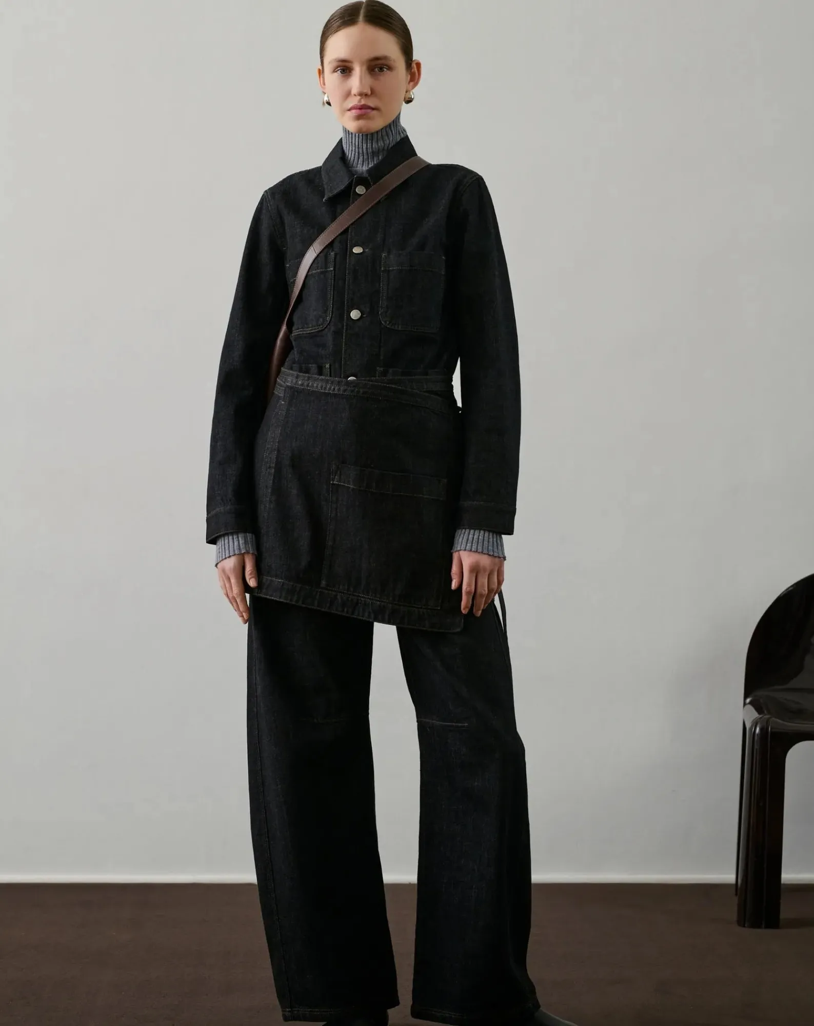 Soeur Robes, Jupes-Eloise skirt Denim brut