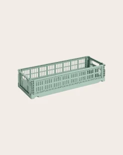 Hay Rangements-Elongated folding crate Crate Sauge
