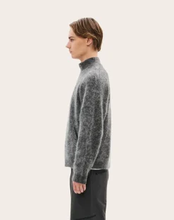 Hiking Patrol Pulls, Gilets-Essence Mohair Sweater Gris