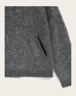 Hiking Patrol Pulls, Gilets-Essence Mohair Sweater Gris