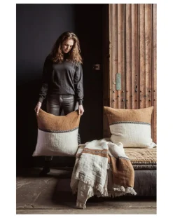 Libeco Coussins|Coussins-Etienne cushion cover Beige