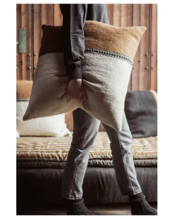 Libeco Coussins|Coussins-Etienne cushion cover Beige