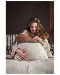 Libeco Coussins|Coussins-Etienne cushion cover Beige