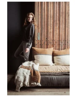 Libeco Plaids, Couvertures-Etienne Throw Beige