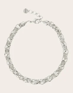 Misho Colliers-Etruscan Necklace Argenté