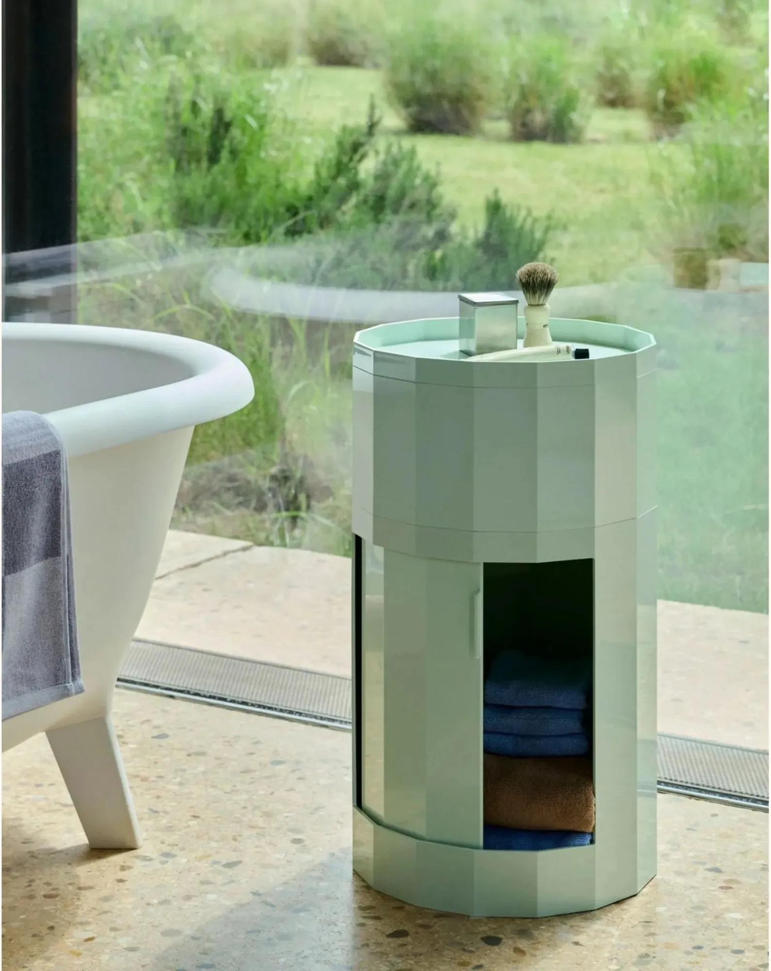 Hay Tables, Bureaux-Facet storage unit H49 cm Light Mint