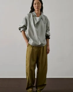 Soeur Blouses, Chemises-Felicite Silk Blouse Bleu Glacier