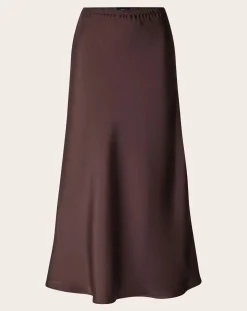 Soeur Robes, Jupes-Fever Recycled Fiber Skirt Prune