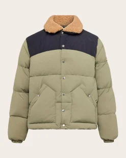 Pyrenex Vestes, Manteaux-Fiery down jacket Vert kaki
