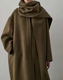 Soeur Vestes, Manteaux-Finn Wool Coat Beige
