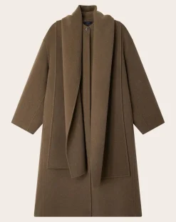 Soeur Vestes, Manteaux-Finn Wool Coat Beige
