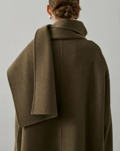Soeur Vestes, Manteaux-Finn Wool Coat Beige