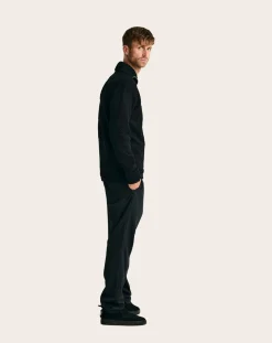 S.N.S Herning Pulls, Gilets-Fisherman Wool Sweater Noir