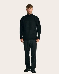S.N.S Herning Pulls, Gilets-Fisherman Wool Sweater Bleu marine