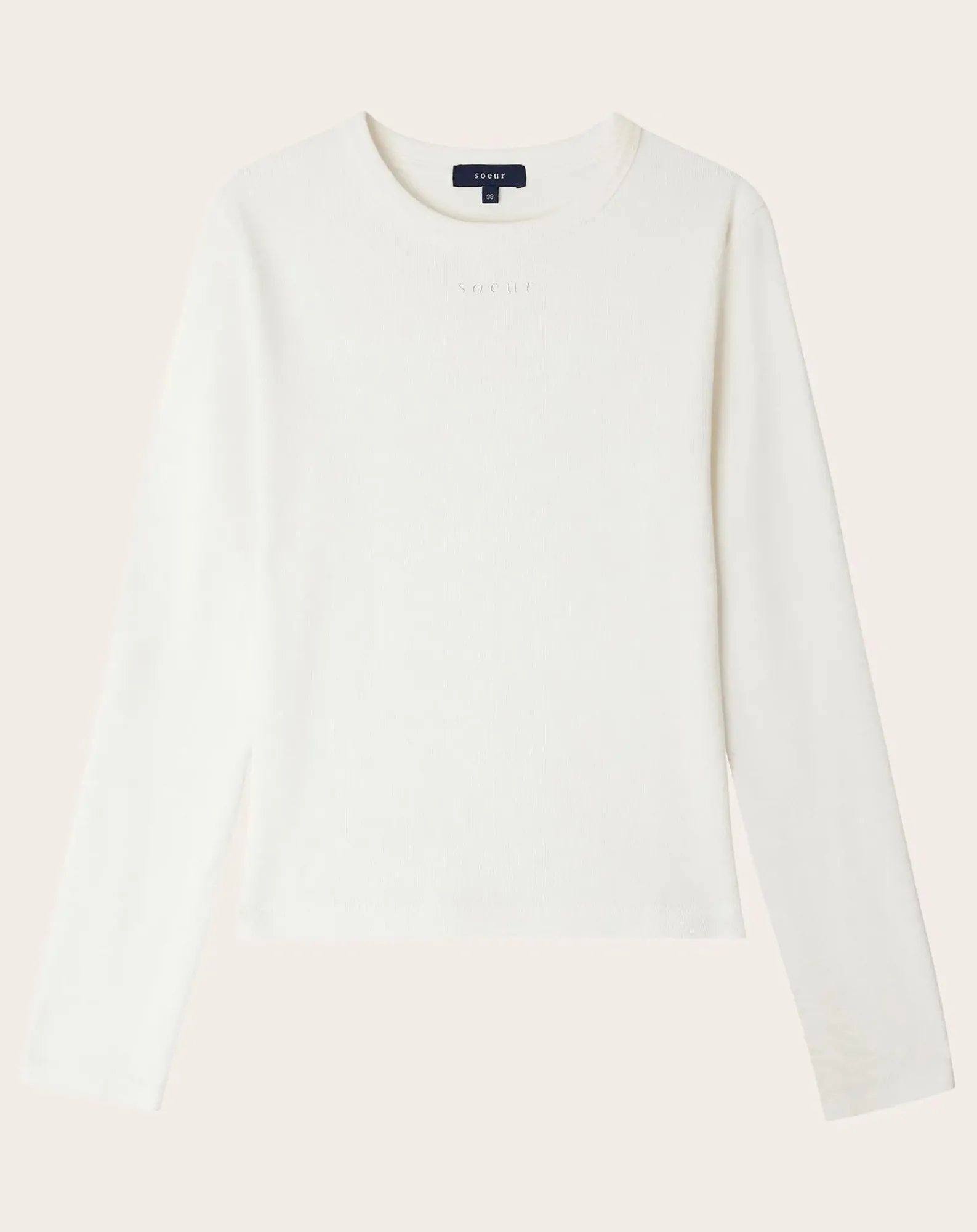Soeur Tee-Shirts, Tops-Flavie organic cotton T-shirt Blanc