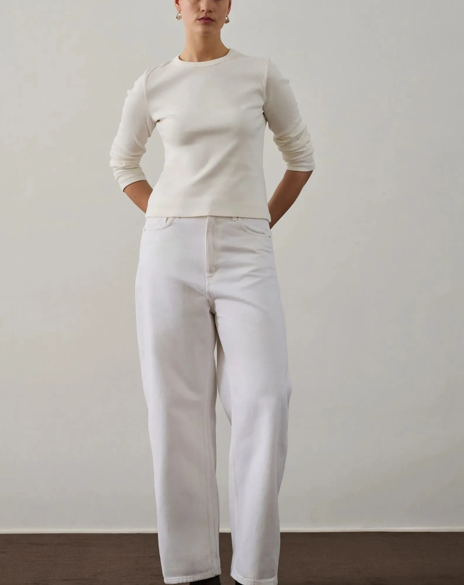 Soeur Tee-Shirts, Tops-Flavie organic cotton T-shirt Blanc