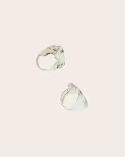 Misho Bagues-Flow Combination Rings Argenté