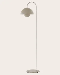 & Tradition Lampadaires-Flowerpot VP12 floor lamp, Verner Panton Gris