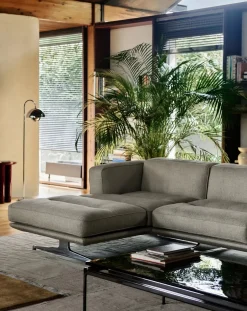 & Tradition Lampadaires-Flowerpot VP12 floor lamp, Verner Panton Chromé