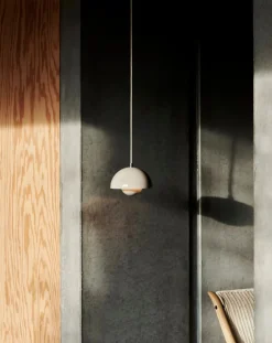 & Tradition Suspensions-Flowerpot VP10 suspension lamp, Verner Panton Gris