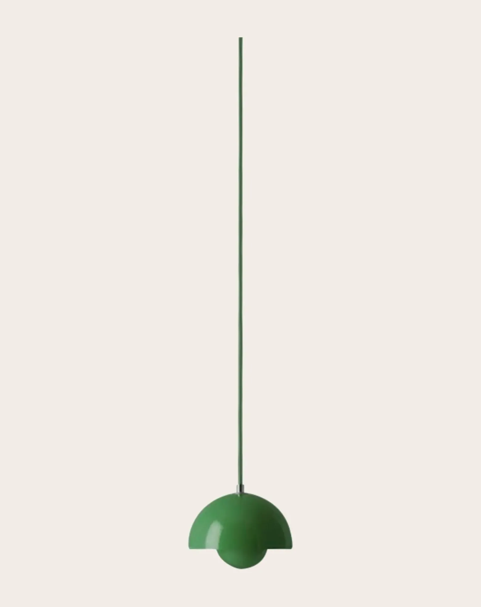 & Tradition Suspensions-Flowerpot VP10 suspension lamp, Verner Panton Vert