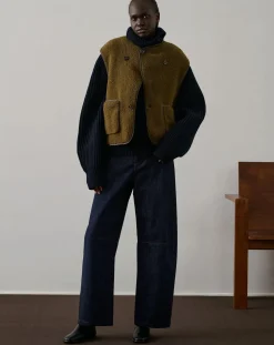 Soeur Vestes, Manteaux-Floyd Sleeveless Jacket Kaki