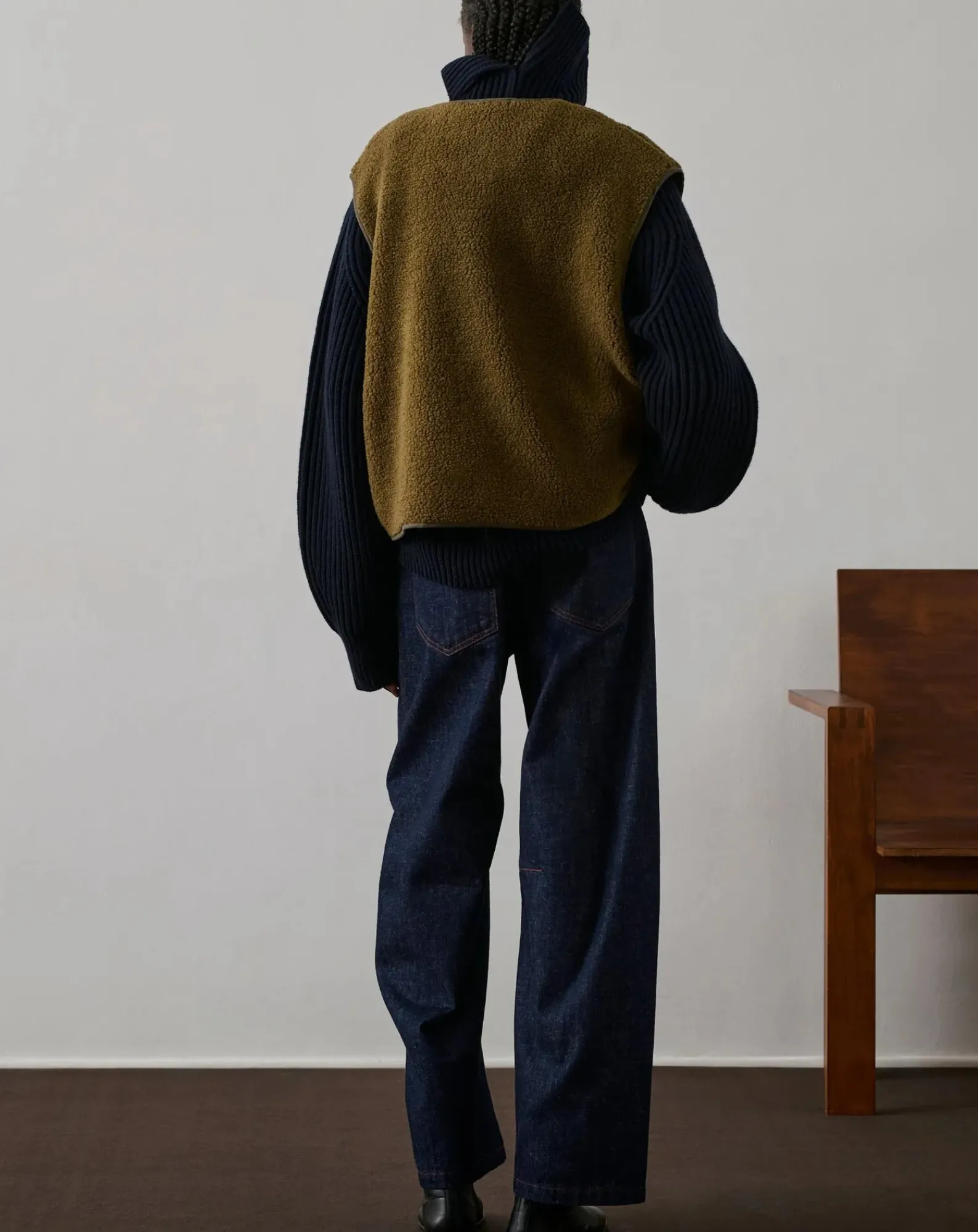 Soeur Vestes, Manteaux-Floyd Sleeveless Jacket Kaki