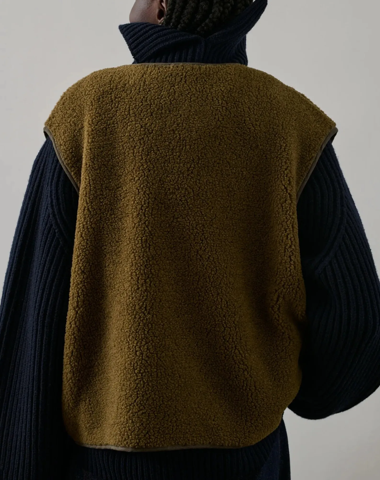 Soeur Vestes, Manteaux-Floyd Sleeveless Jacket Kaki