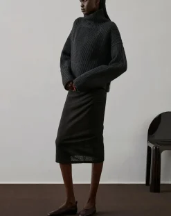 Soeur Pulls, Gilets-Flynn sweater Gris anthracite
